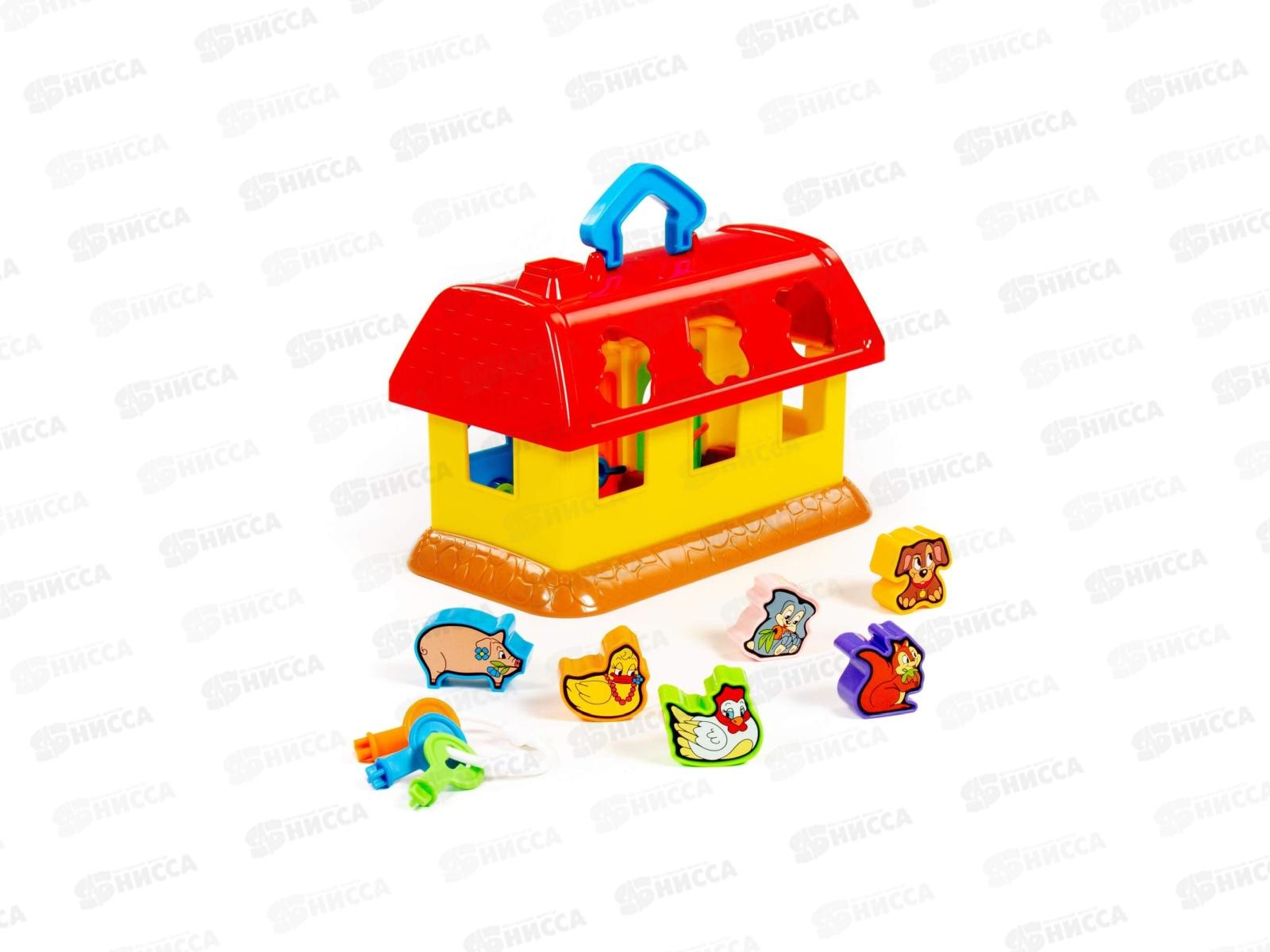 Домик 9173 для зверей ( в коробке)  *4