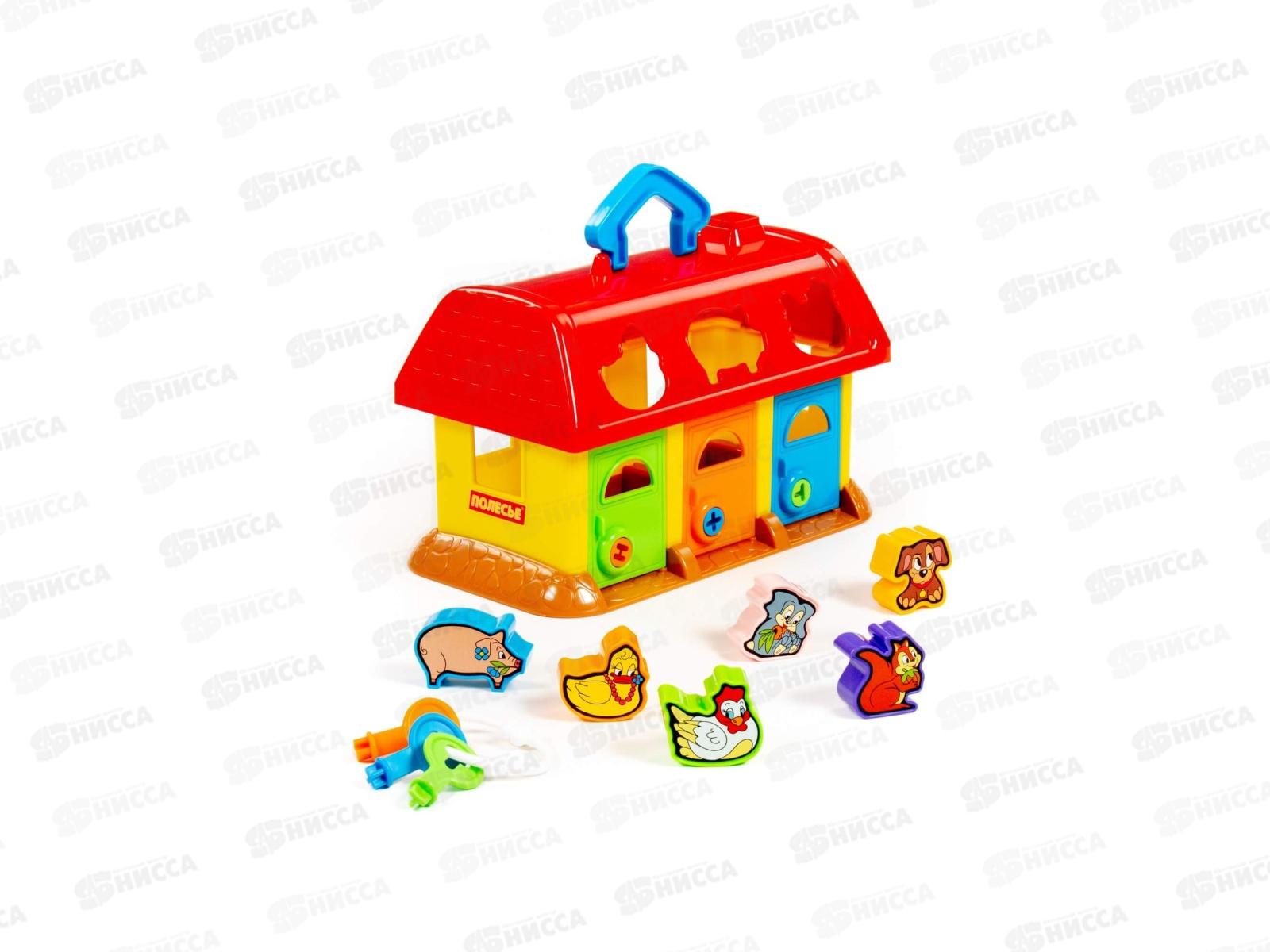 Домик 9173 для зверей ( в коробке)  *4