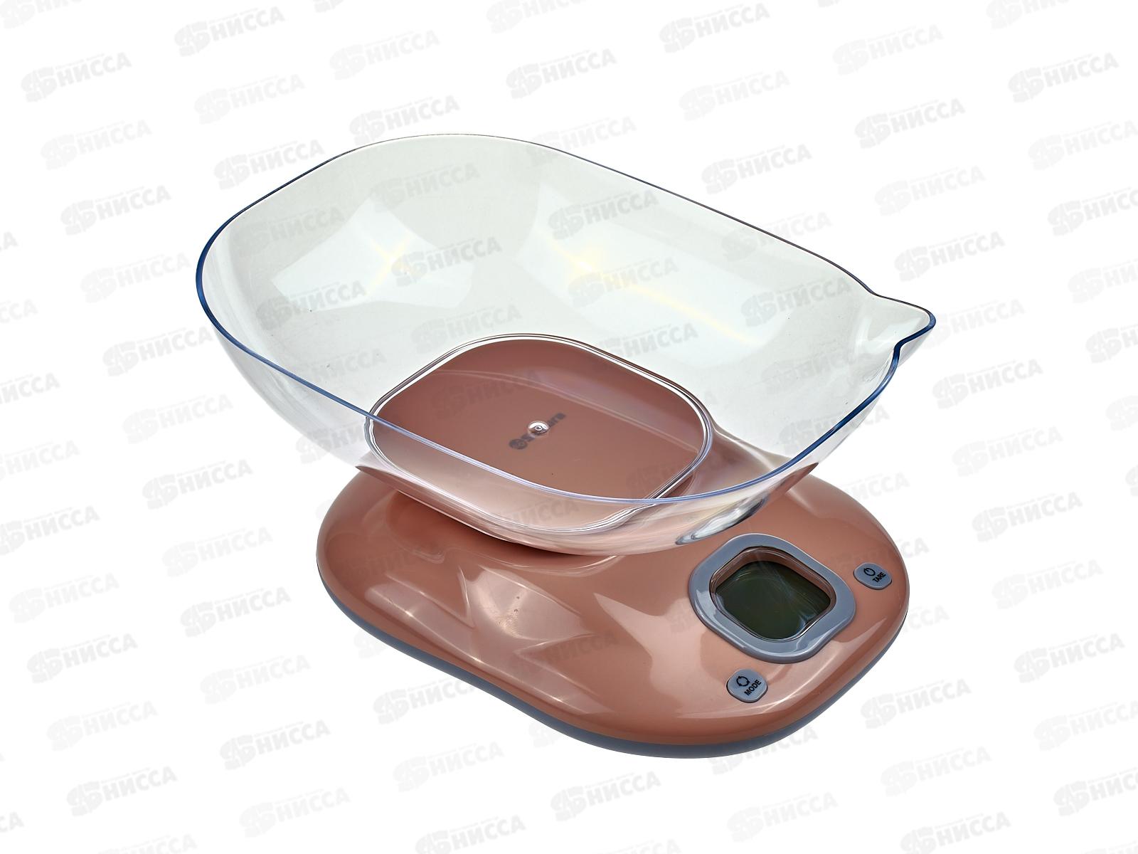 Весы кухонные SA-6050CG Беж/сер