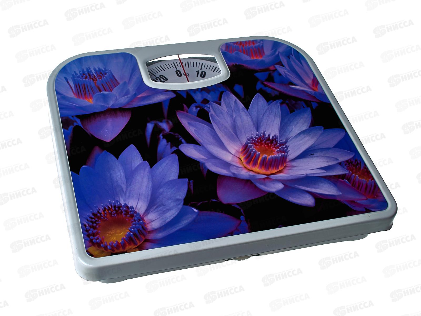 Весы напольные SA-5000-11 Цветы мех