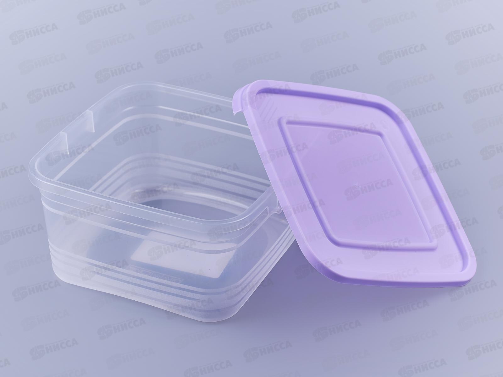 Набор контейнеров для СВЧ 1л (2шт) Сиеста, А9002 (Ангора) *36