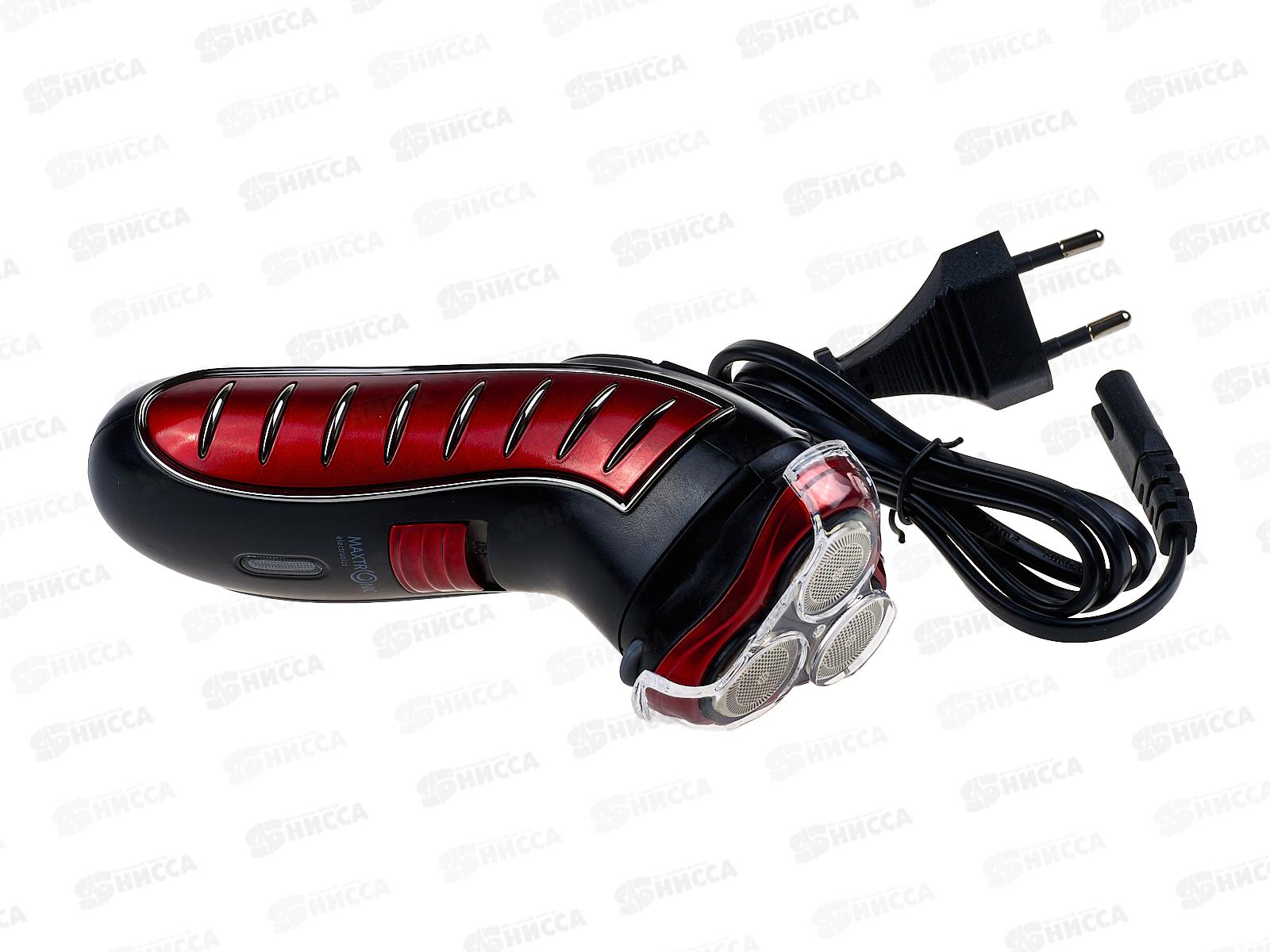Бритва Maxtronic MAX-SH3400A 3 ножа триммер *24