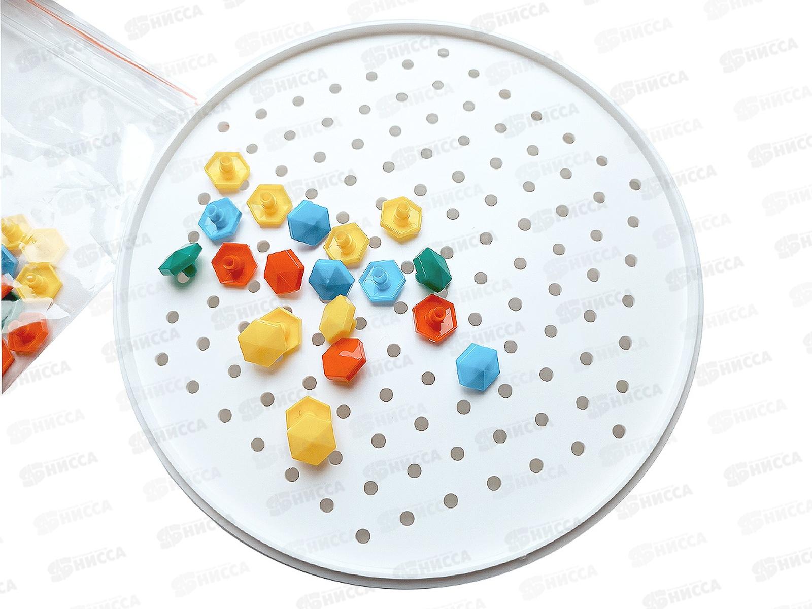 Мозаика круглая &quotПопугай&quot 113 элементов, 02191