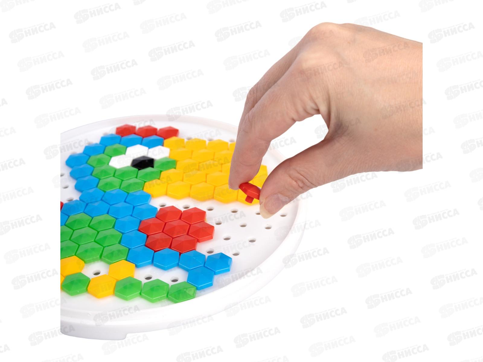 Мозаика круглая &quotПопугай&quot 113 элементов, 02191