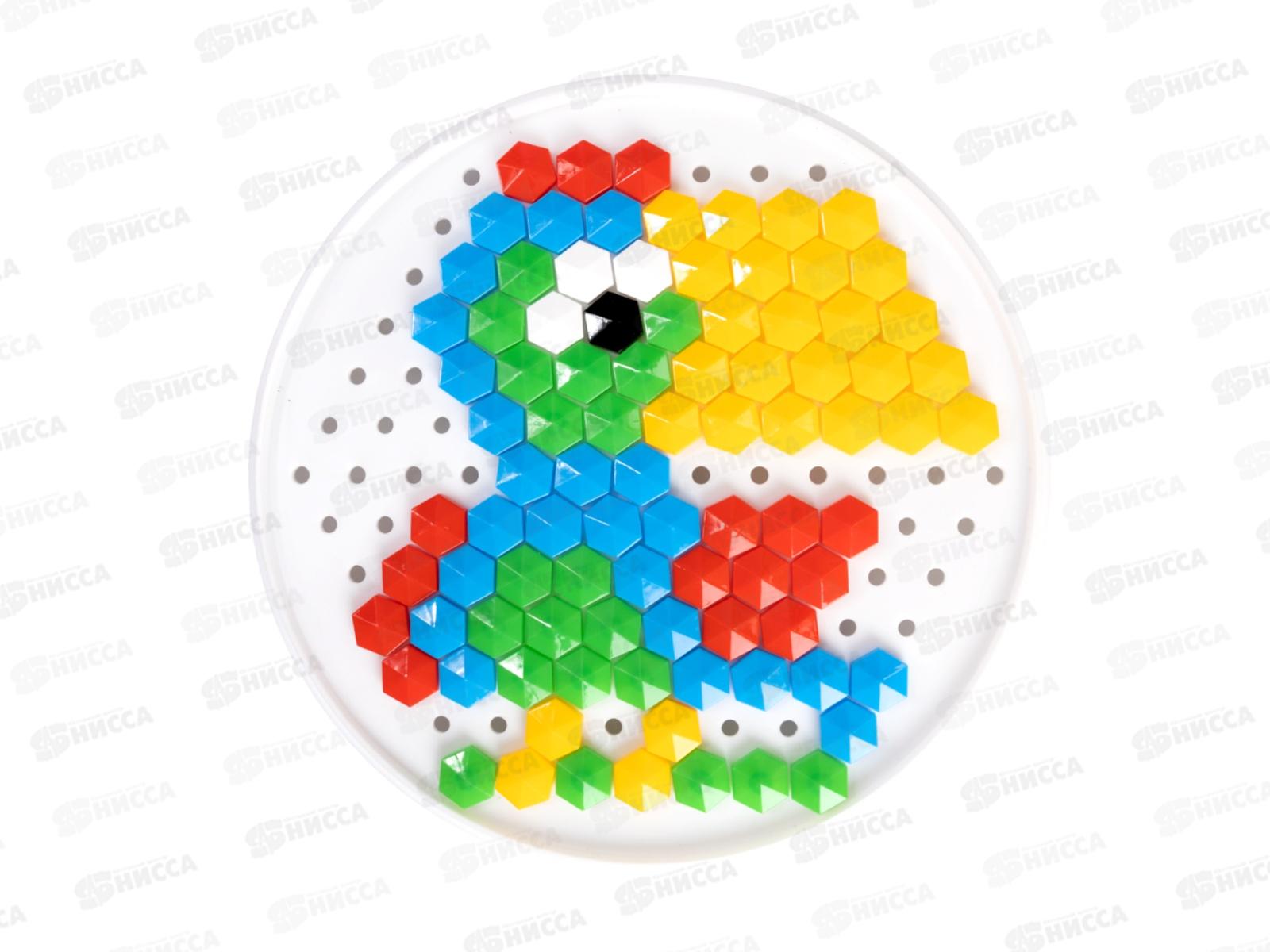 Мозаика круглая &quotПопугай&quot 113 элементов, 02191