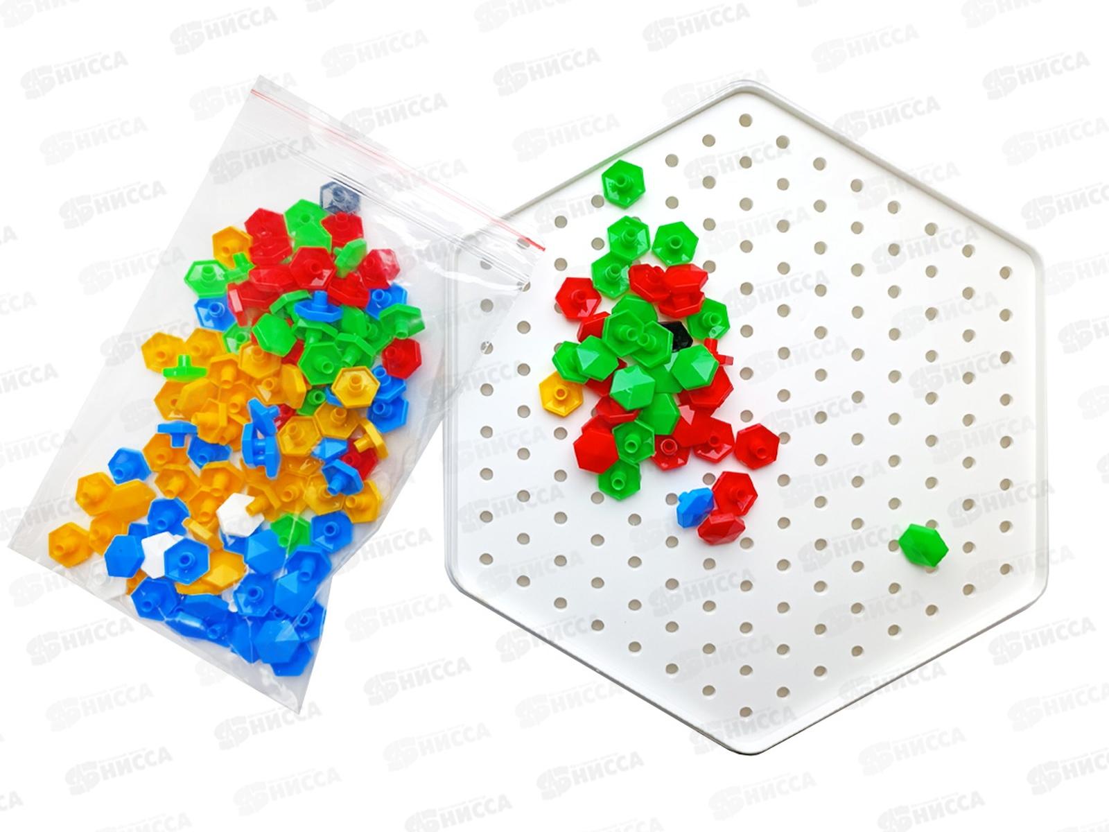 Мозаика шестигранная &quotРыбка&quot 113элементов, 02193