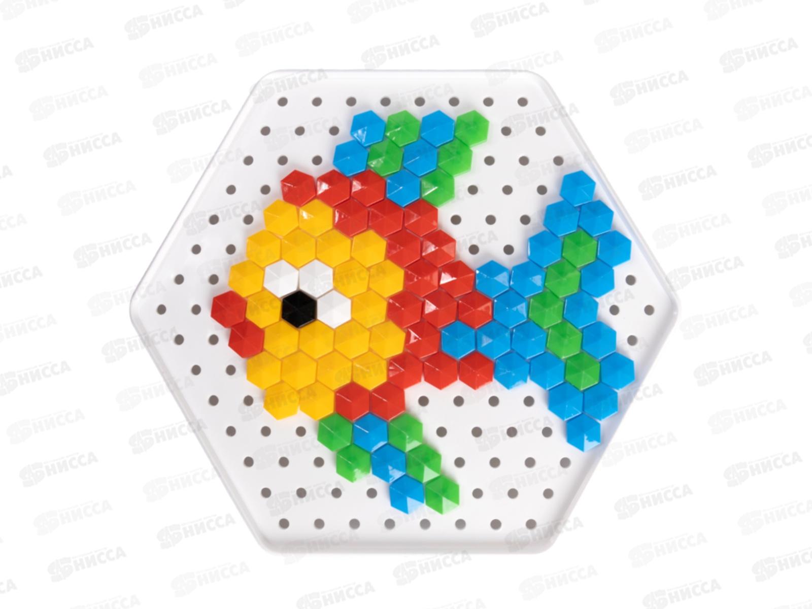 Мозаика шестигранная &quotРыбка&quot 113элементов, 02193