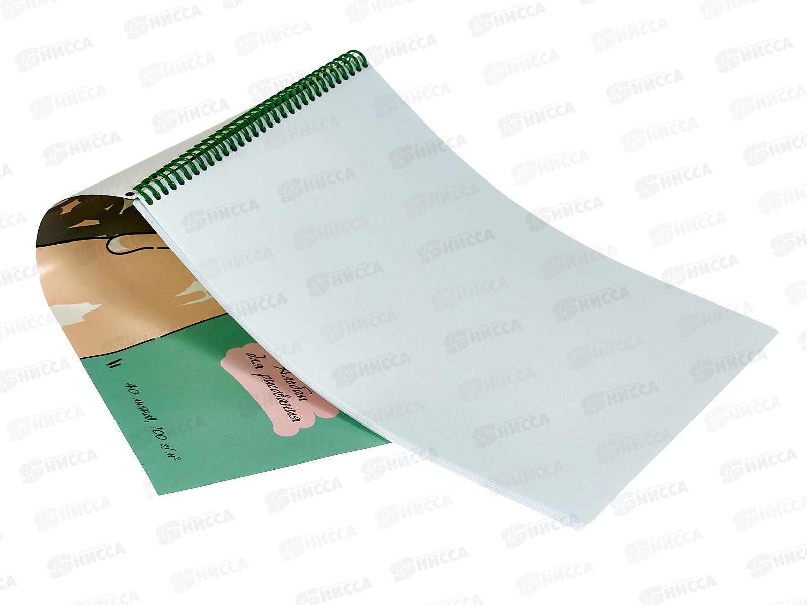 Альбом для рисования 40л ПП Угадай кто, 40-4929