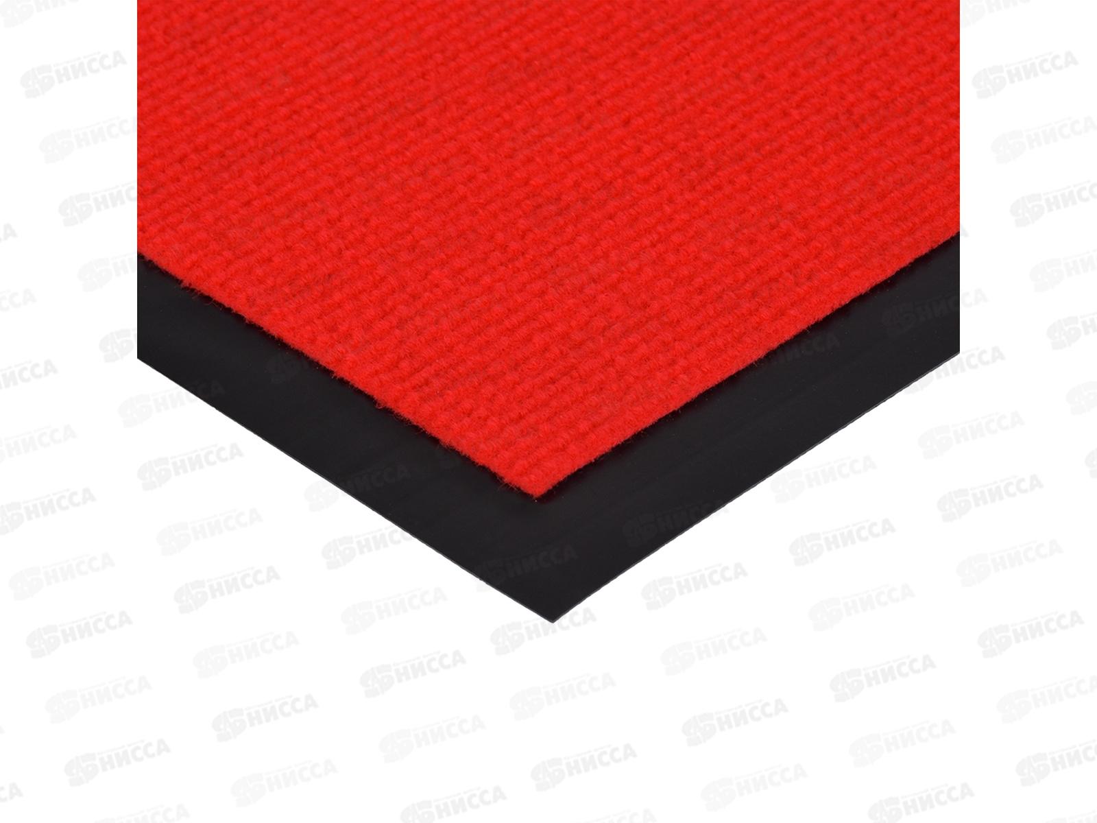 Коврик влаговпитывающий, ребристый &quotTrip&quot 50*80см &quotVORTEX&quot красный 24323*10