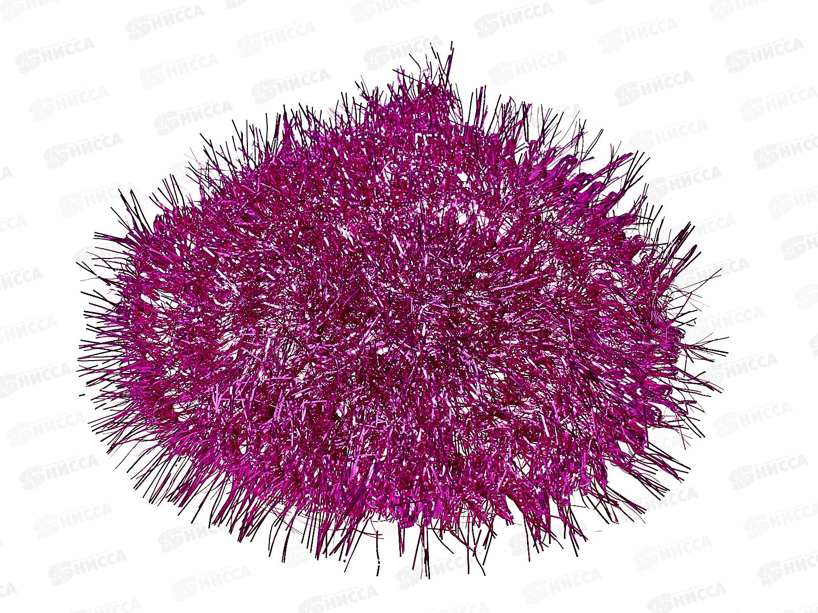 Мишура 002015 6см х 2м, AL-8107, сиреневый*1200