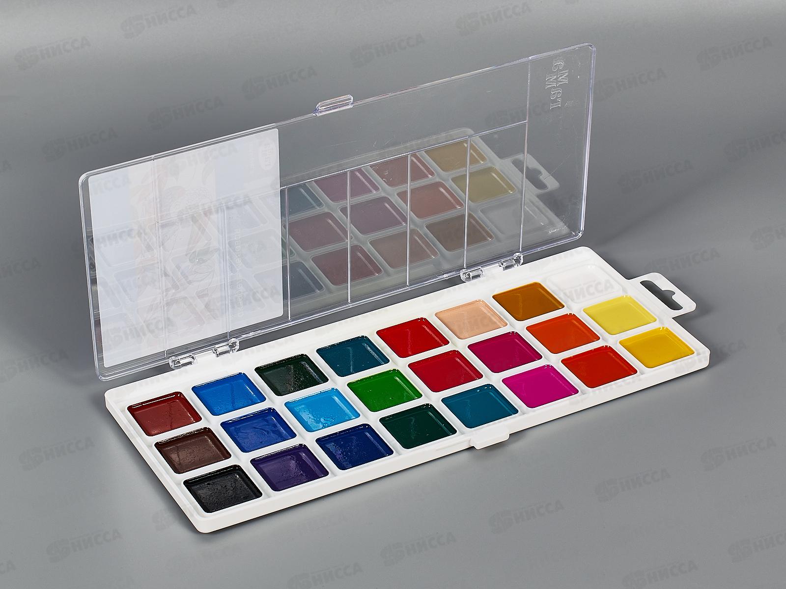 Акварель ГАММА Классическая медовая  24цв п/у б/к, 1009198 *18