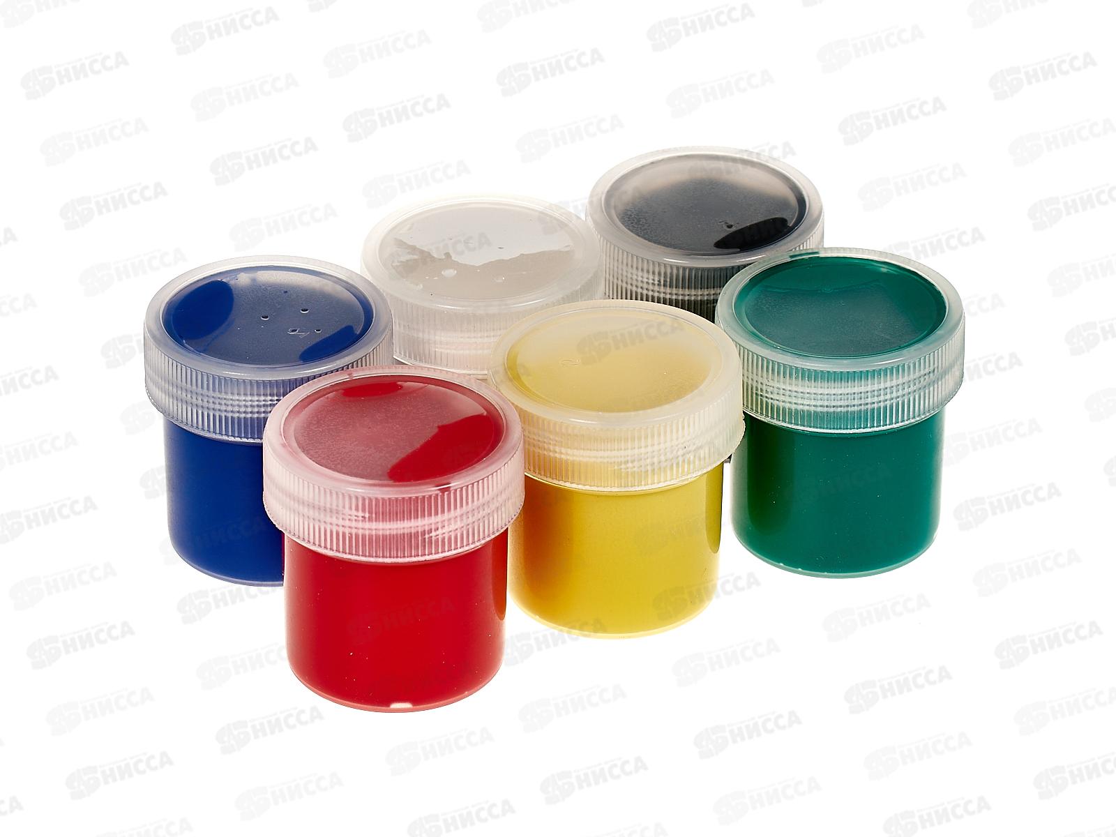 Гуашь художественная BRAU Магия цвета 6цв 20мл, 190555 *36