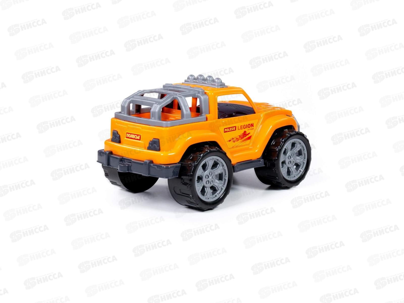 Автомобиль &quotЛегион&quot №2 (оранжевый) 89090 в сеточке  *10