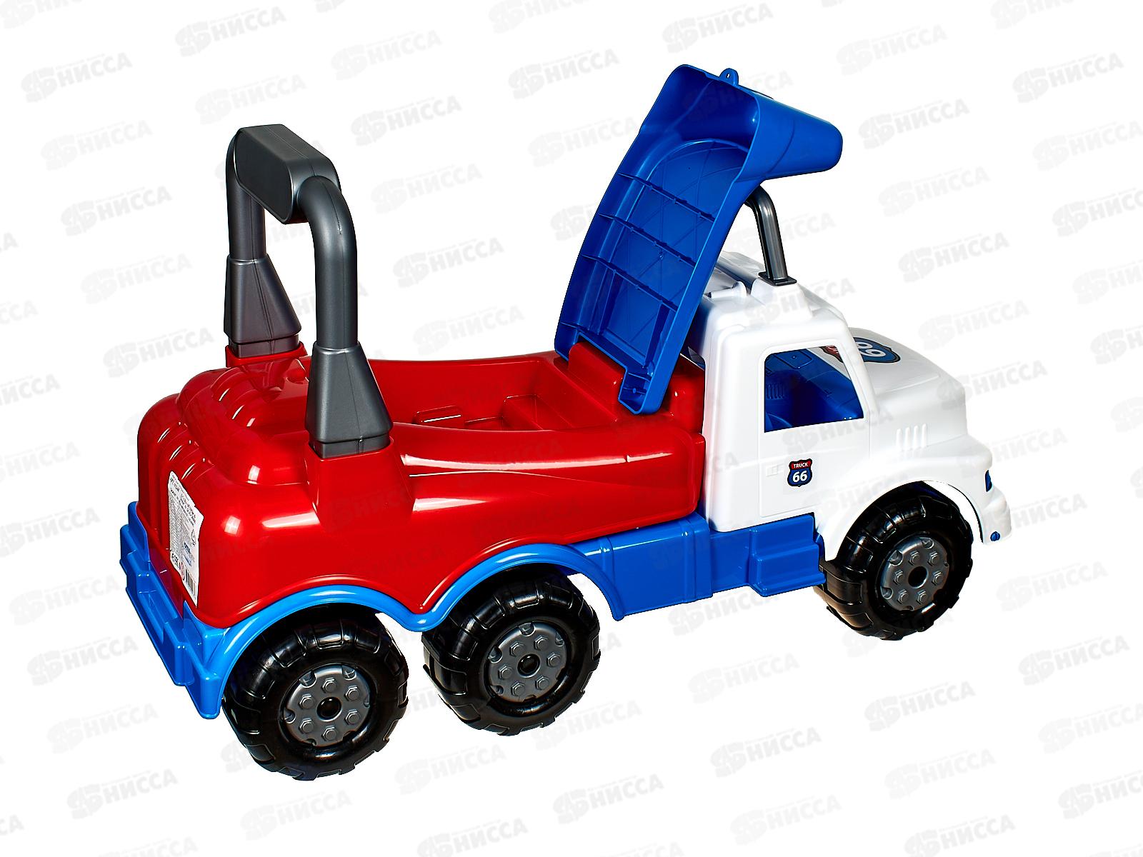 Каталка-автомобиль &quotБуран&quot №1 (бело-синяя) 90348