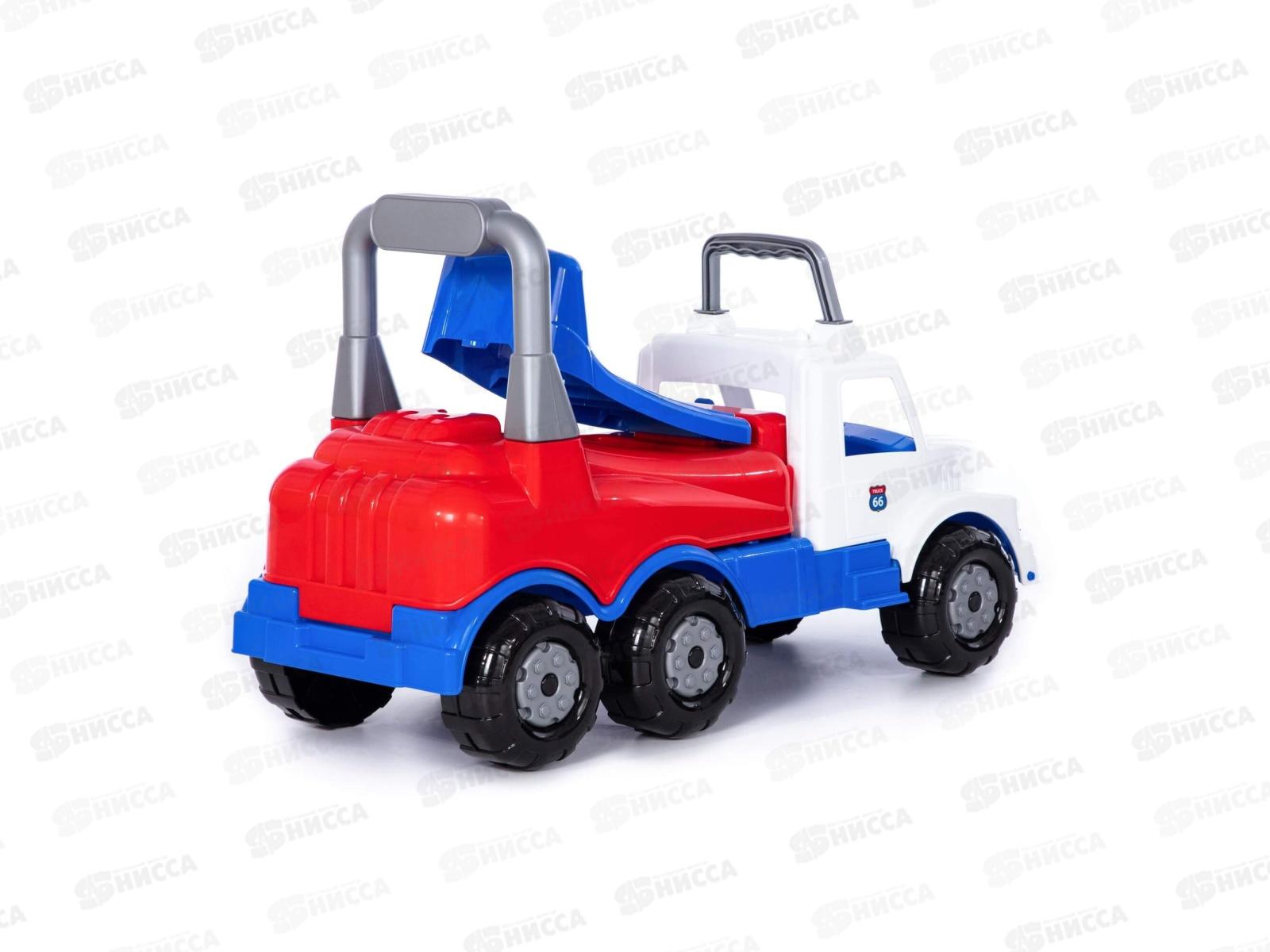 Каталка-автомобиль &quotБуран&quot №1 (бело-синяя) 90348