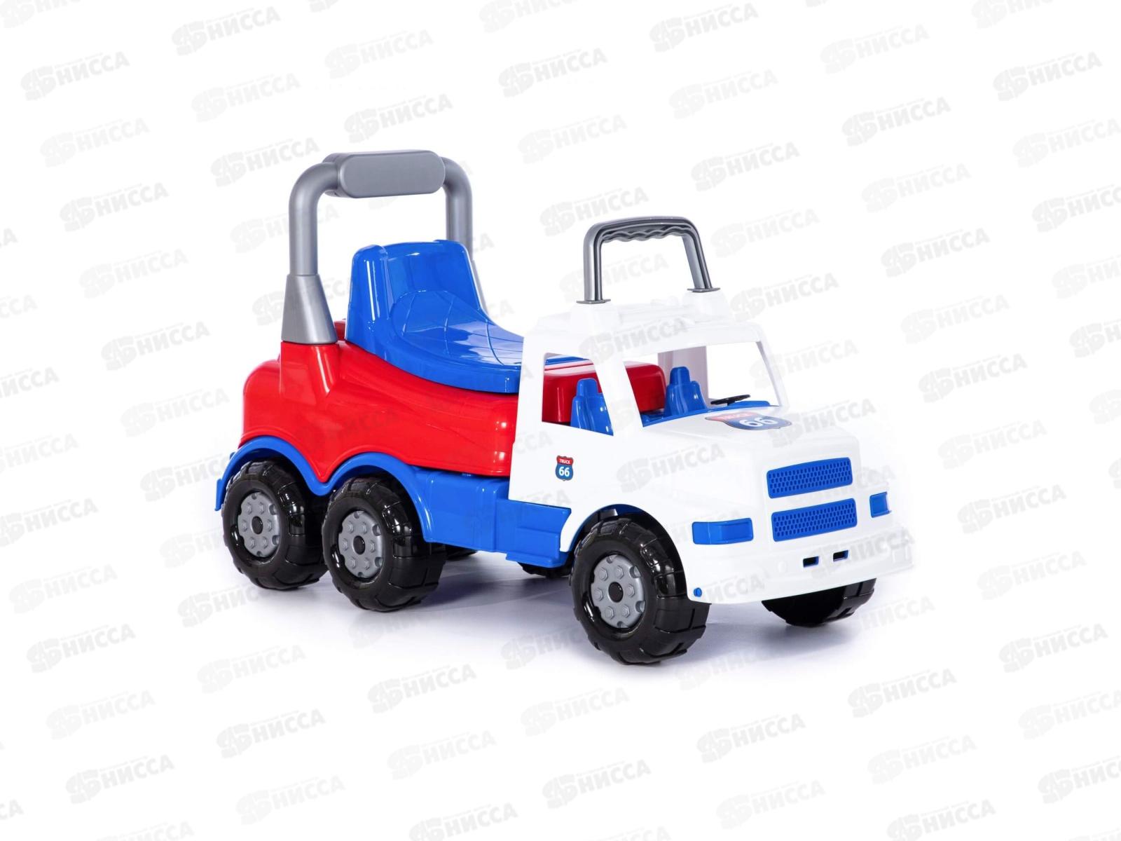 Каталка-автомобиль &quotБуран&quot №1 (бело-синяя) 90348