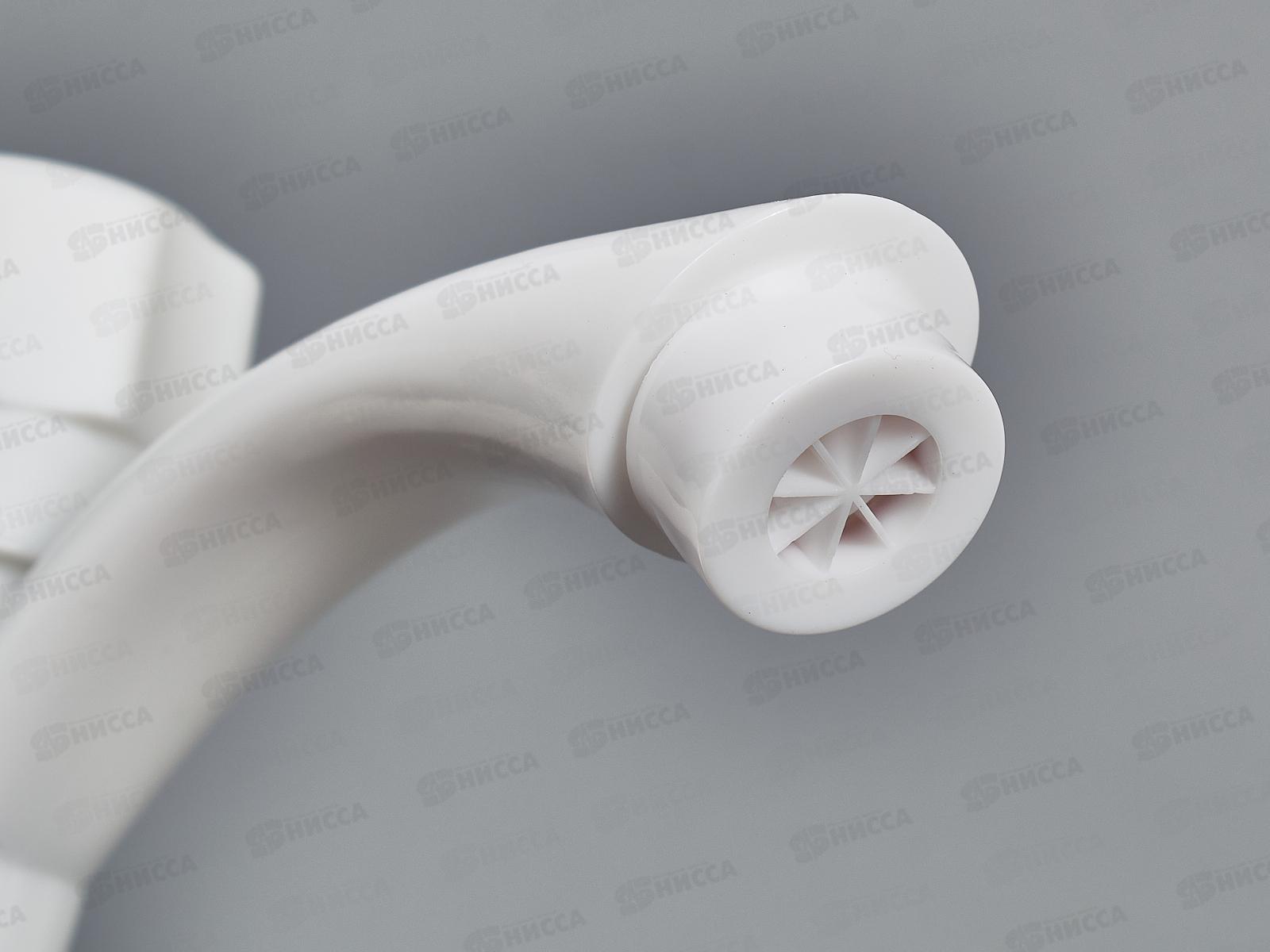 Кран для одной воды, из высокопрочного пластика- БЕЛЫЙ, PL3-269F