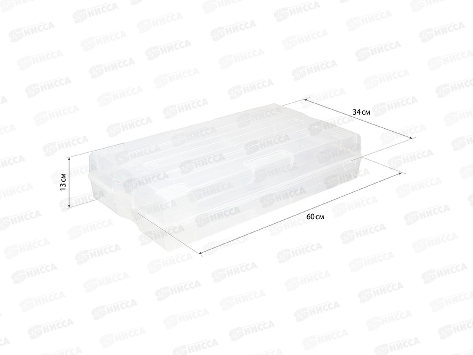 Коробка для обуви 610*340*130 Прозрачный М2870 *7