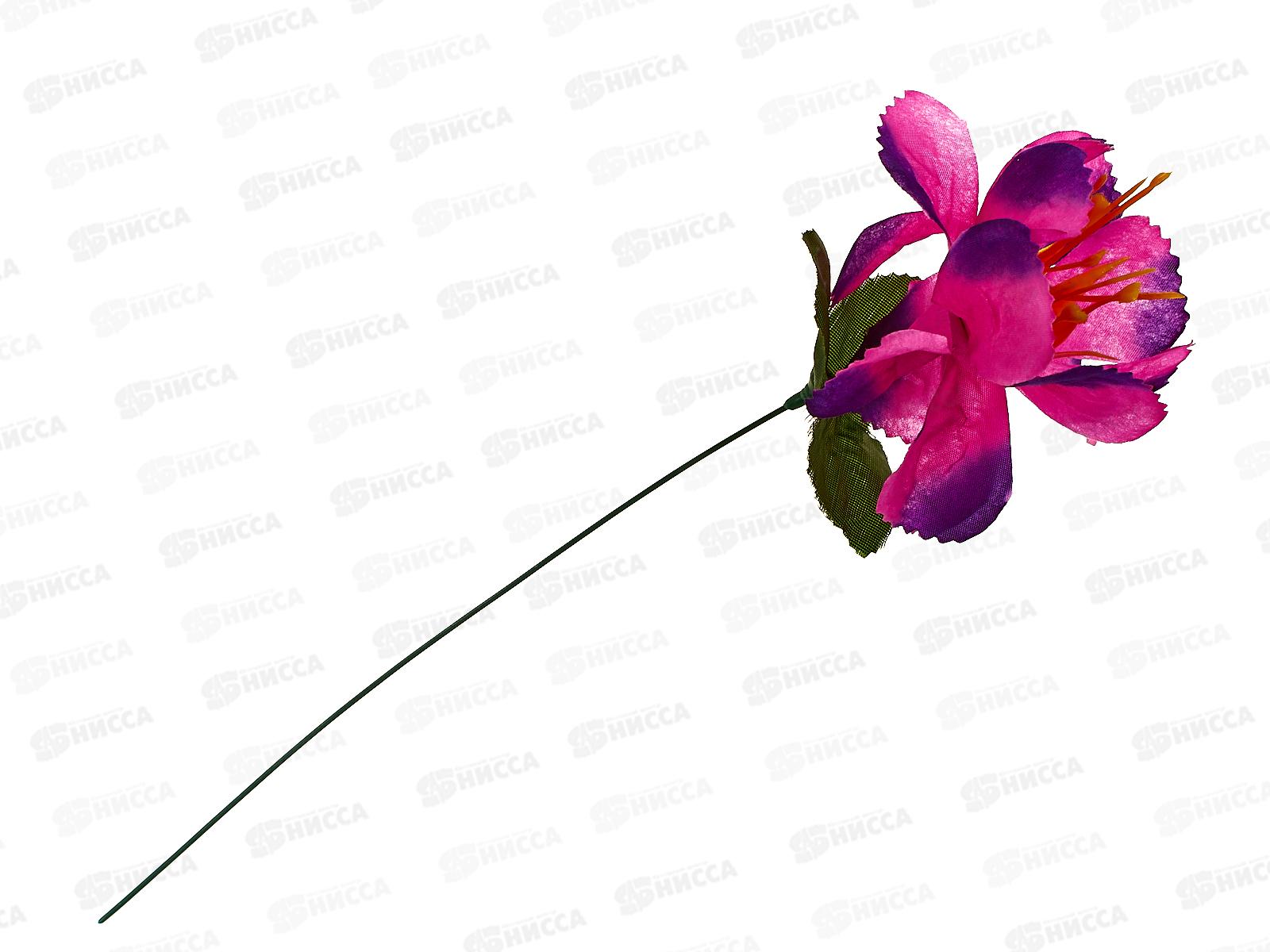 Цветы искусственные 27см Бегония криспа сиреневый 9351775