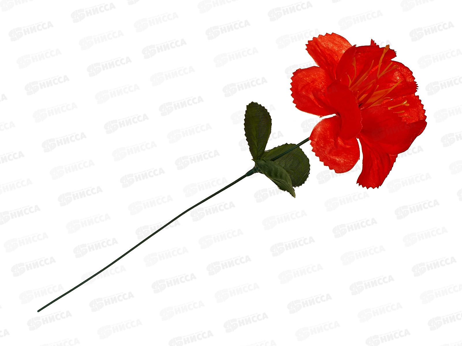 Цветы искусственные 27см Бегония криспа красный 9351777