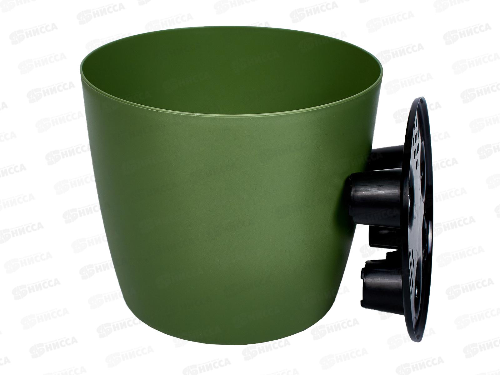 Горшок для цветов &quotInGreen Vienna&quot 2л оливковый IG680010013 *12