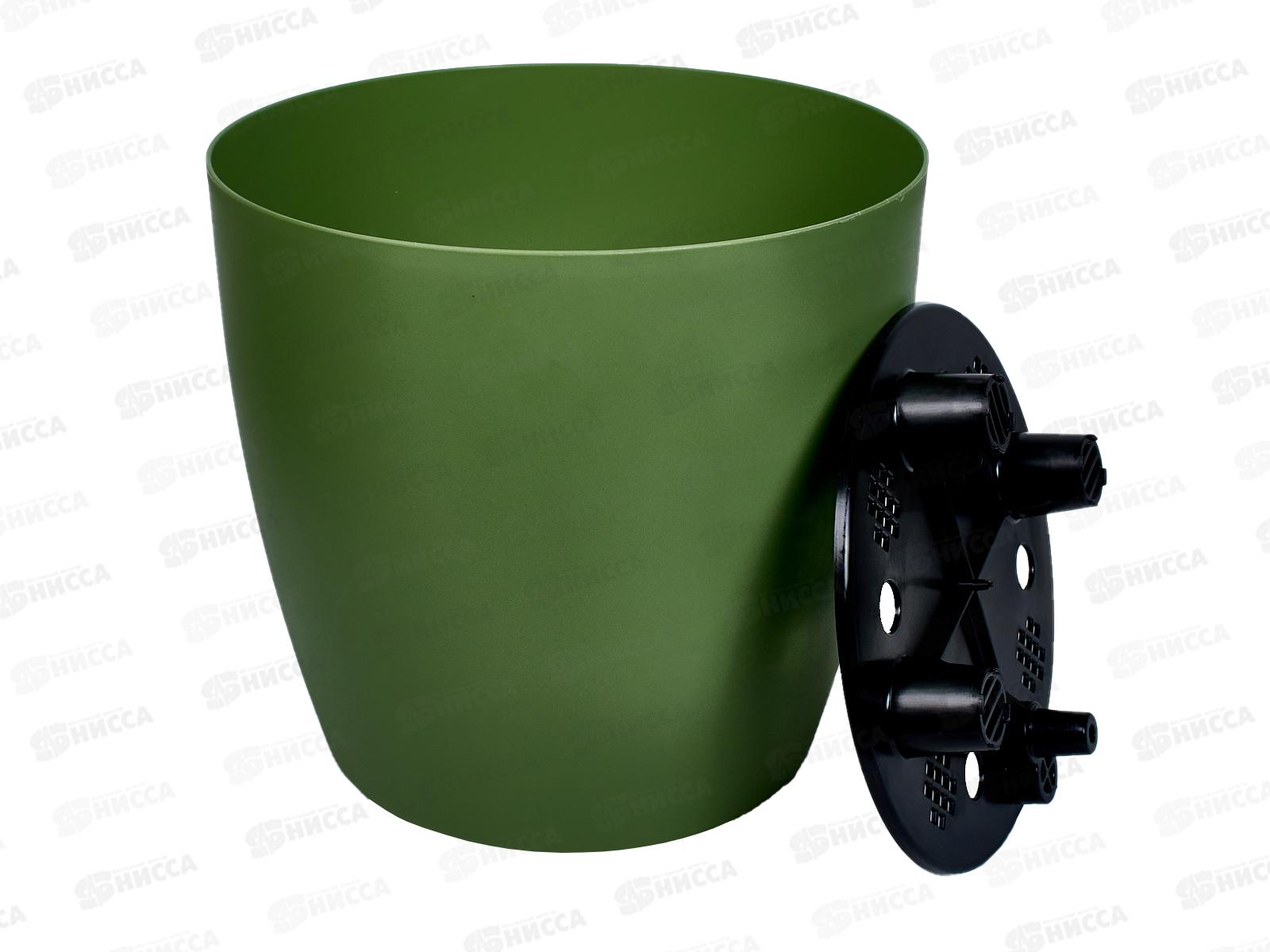 Горшок  для цветов &quotInGreen Vienna&quot 9л оливковый IG680210013 *10
