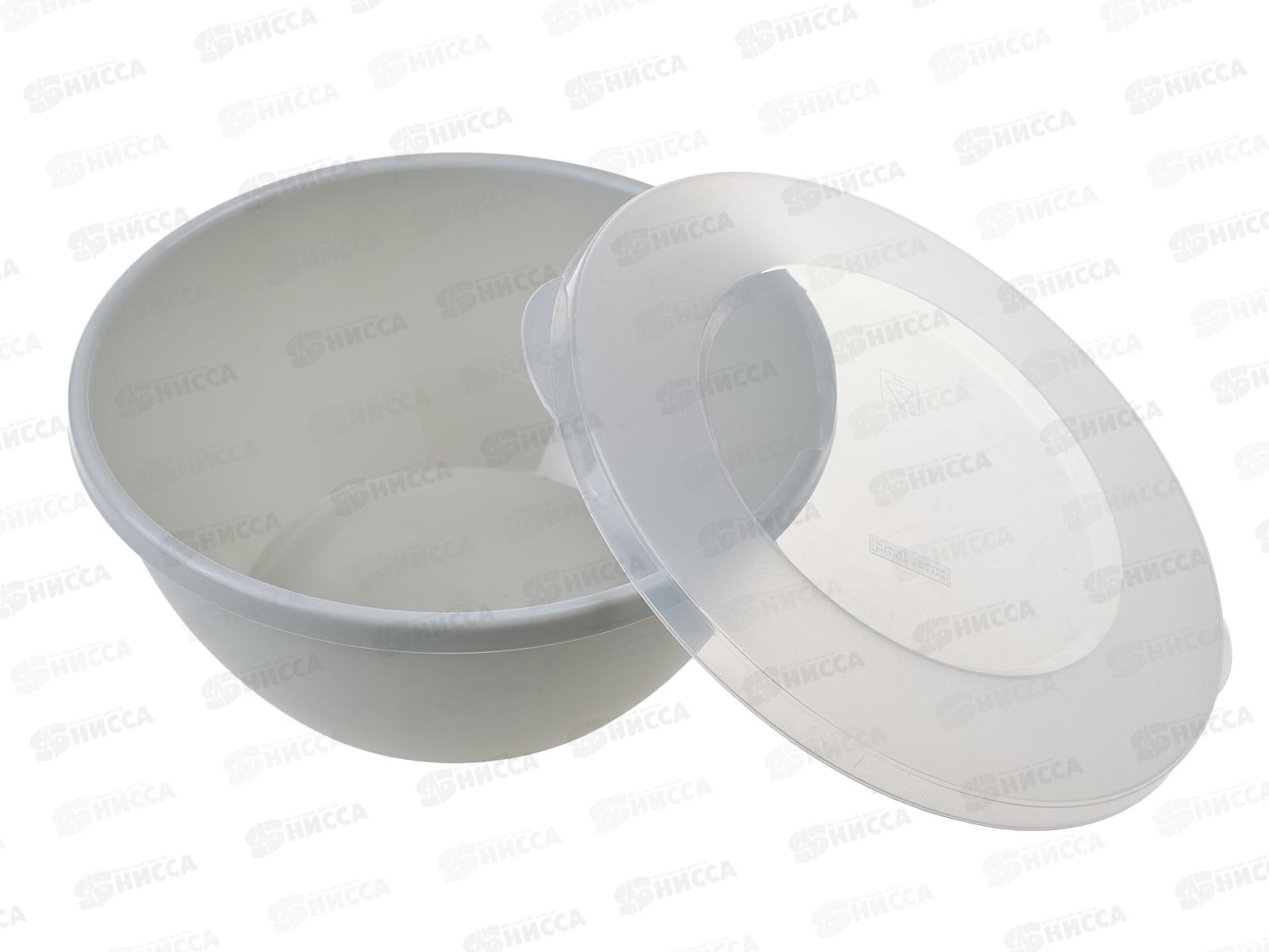 Миска 1л HELSINKI с крышкой пепел жемчуг РТ107311025 *24