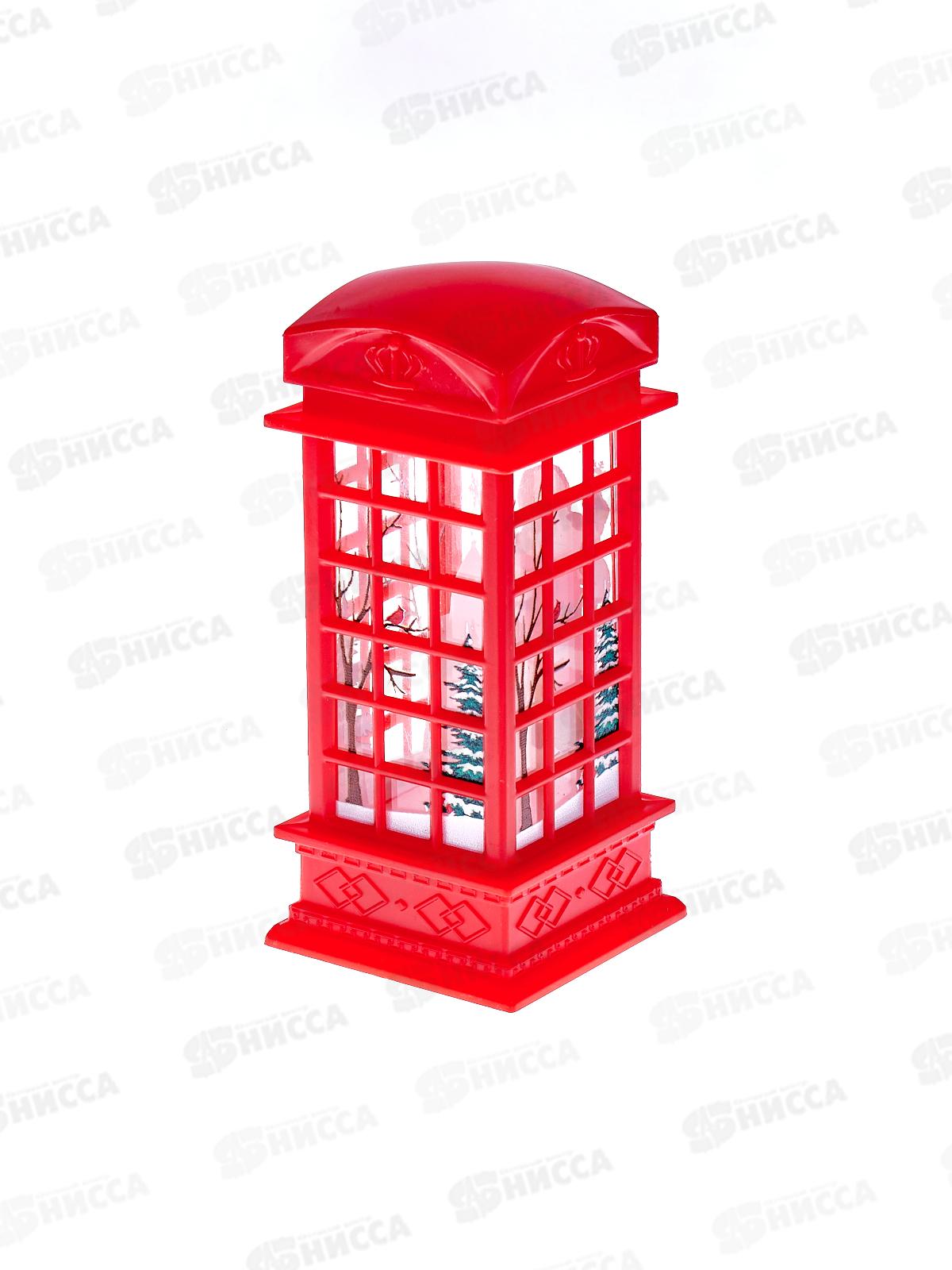 Сувенир &quotТелефонная будка&quot 5,2*11,5см красный 196-0776