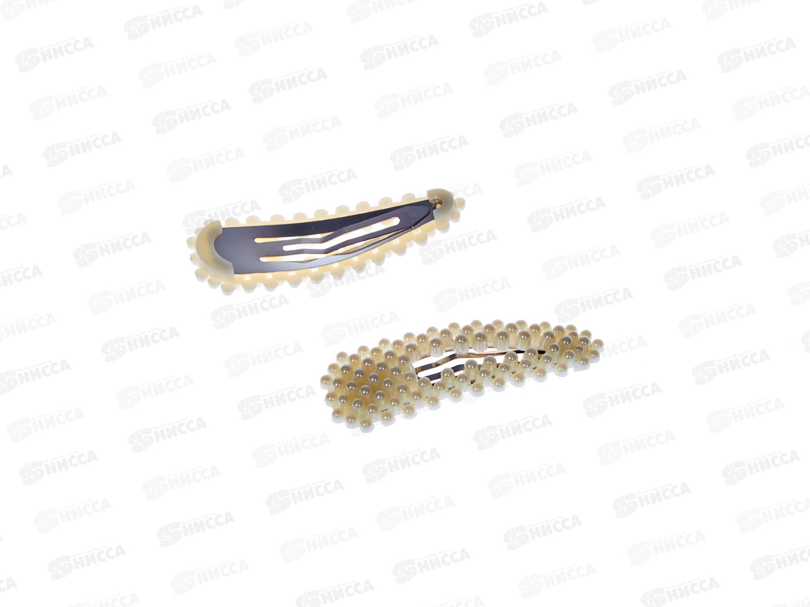 Зажим  д/волос &quotFiona-Tор&quot белый 789-322