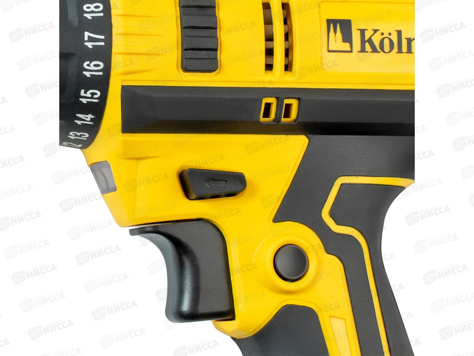 Дрель-шуруповерт сетевая 300Вт, 800об/мин, Kolner KED 300 V *10