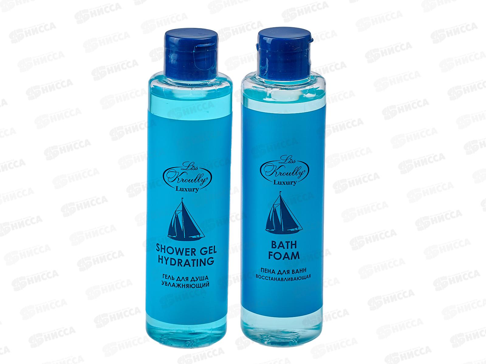 LISS KROULLY подарочный набор MN-2302 (гель для душа 260мл.+пена для ванн 260мл) *10