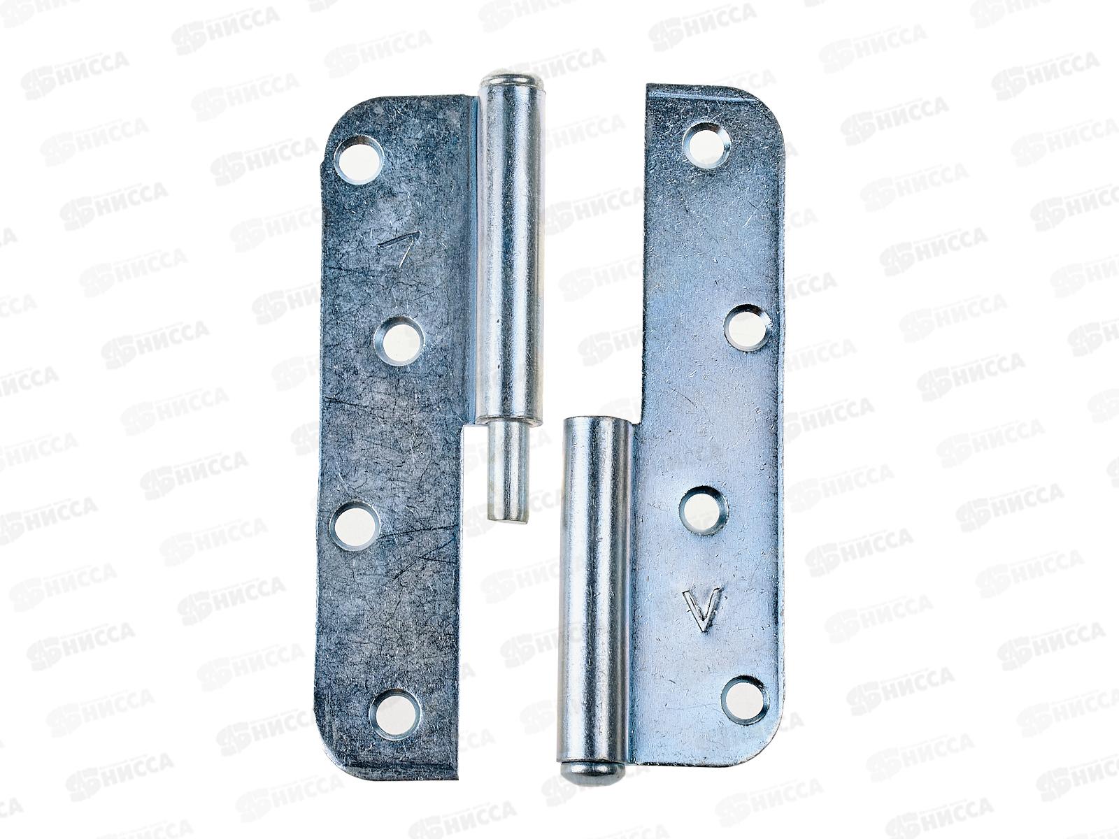 Петля накладная ПН1-130 цинк левая тип2 *40 УФ