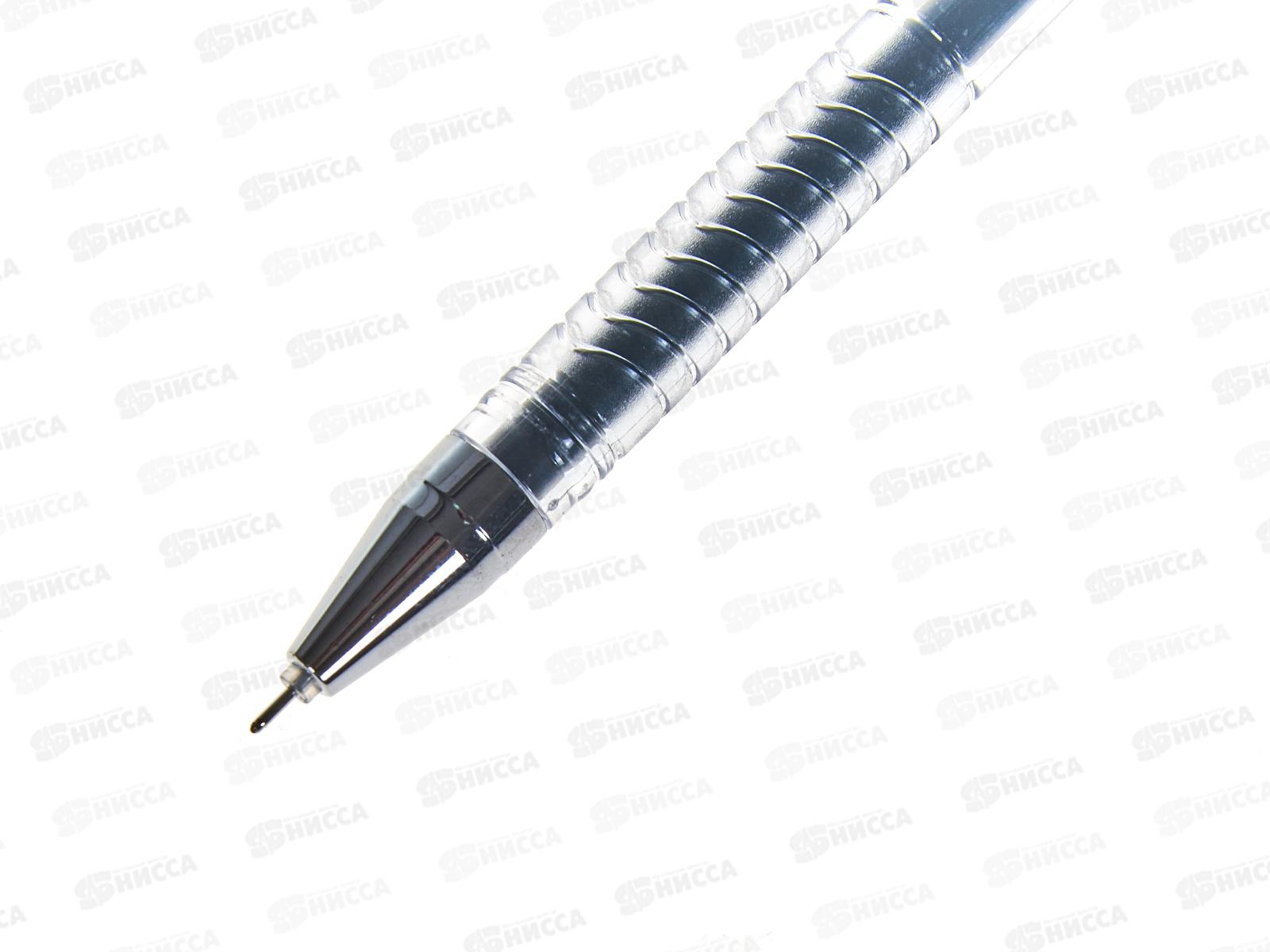 Ручка гелевая  FLEXoffice AMIGO, 0.38мм черная FO-GEL015 BLACK*12