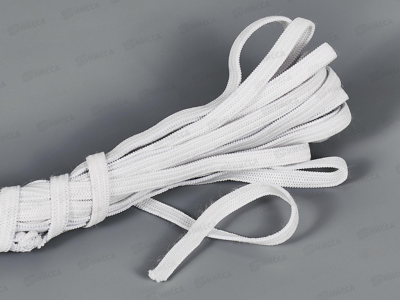 Резинка бельевая 5мм СТАНДАРТ белая 5м *40