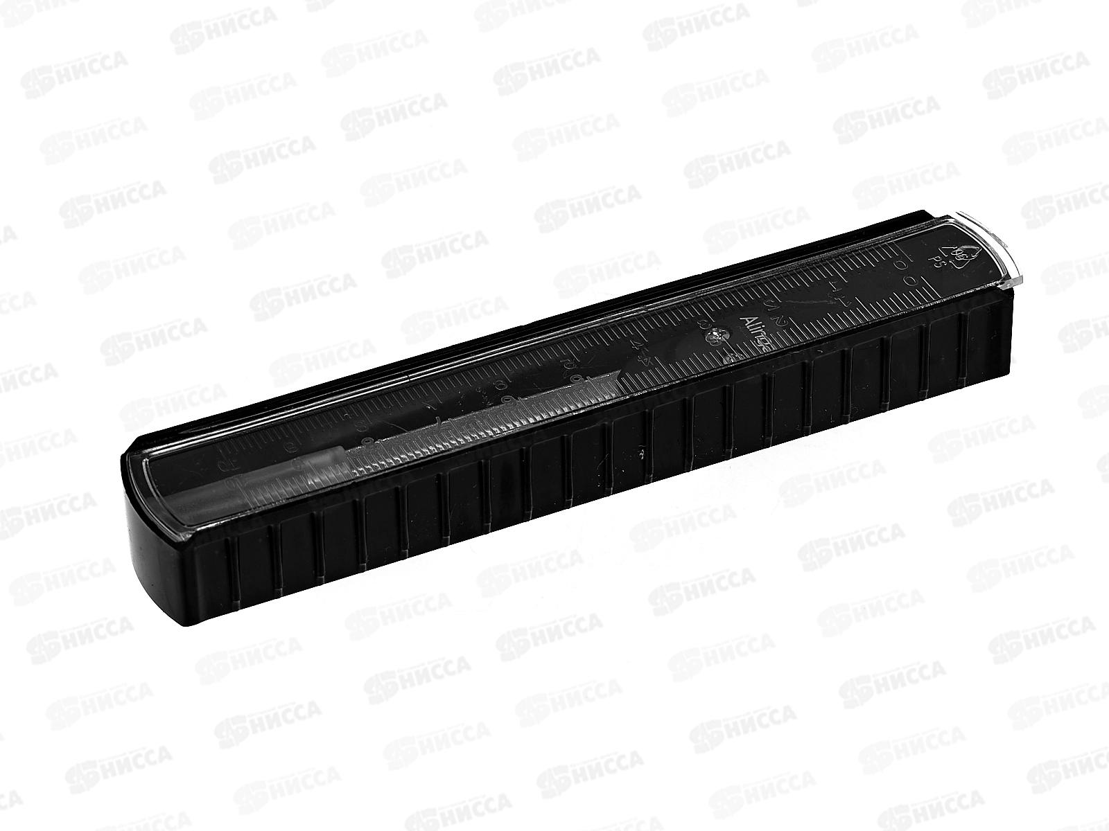 Готовальня Alingar 3пр., мет.цирк.гриф., линейка пл.фут. AL322 *20