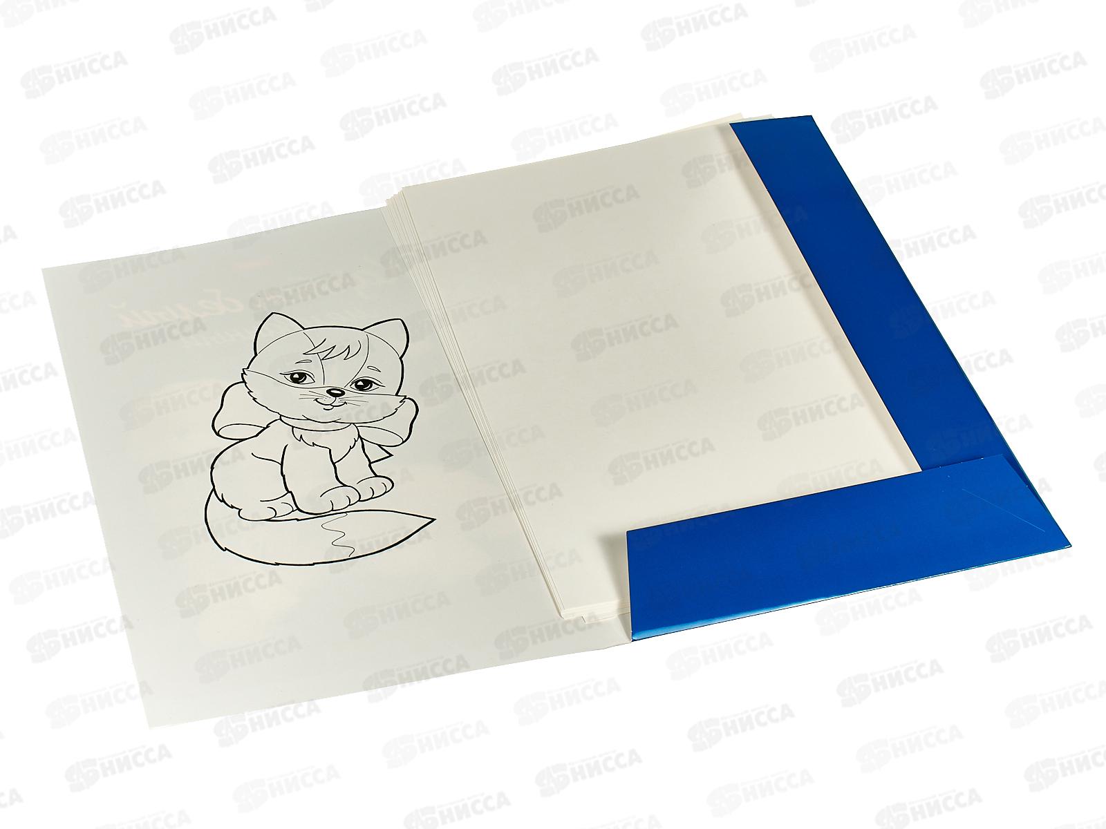 Картон белый Hatber А4  10л Милые создания 12374 *20