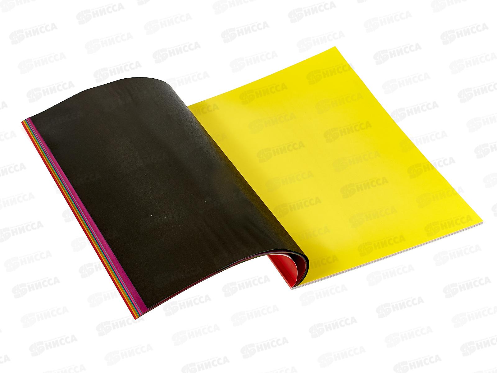 Набор Цветной картон и бумага 26л 10цв+16цв  Hatber Sport car 29469*20