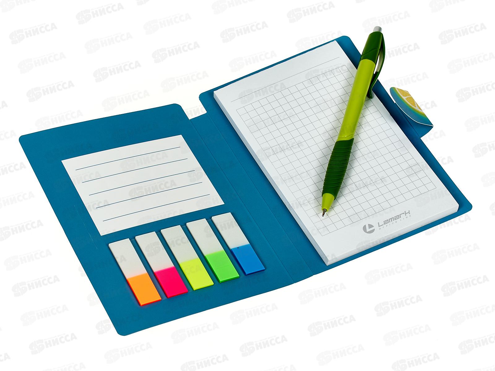 Блокнот c ручкой Lamark Лиса с арбузами 105*150мм  0130 *40