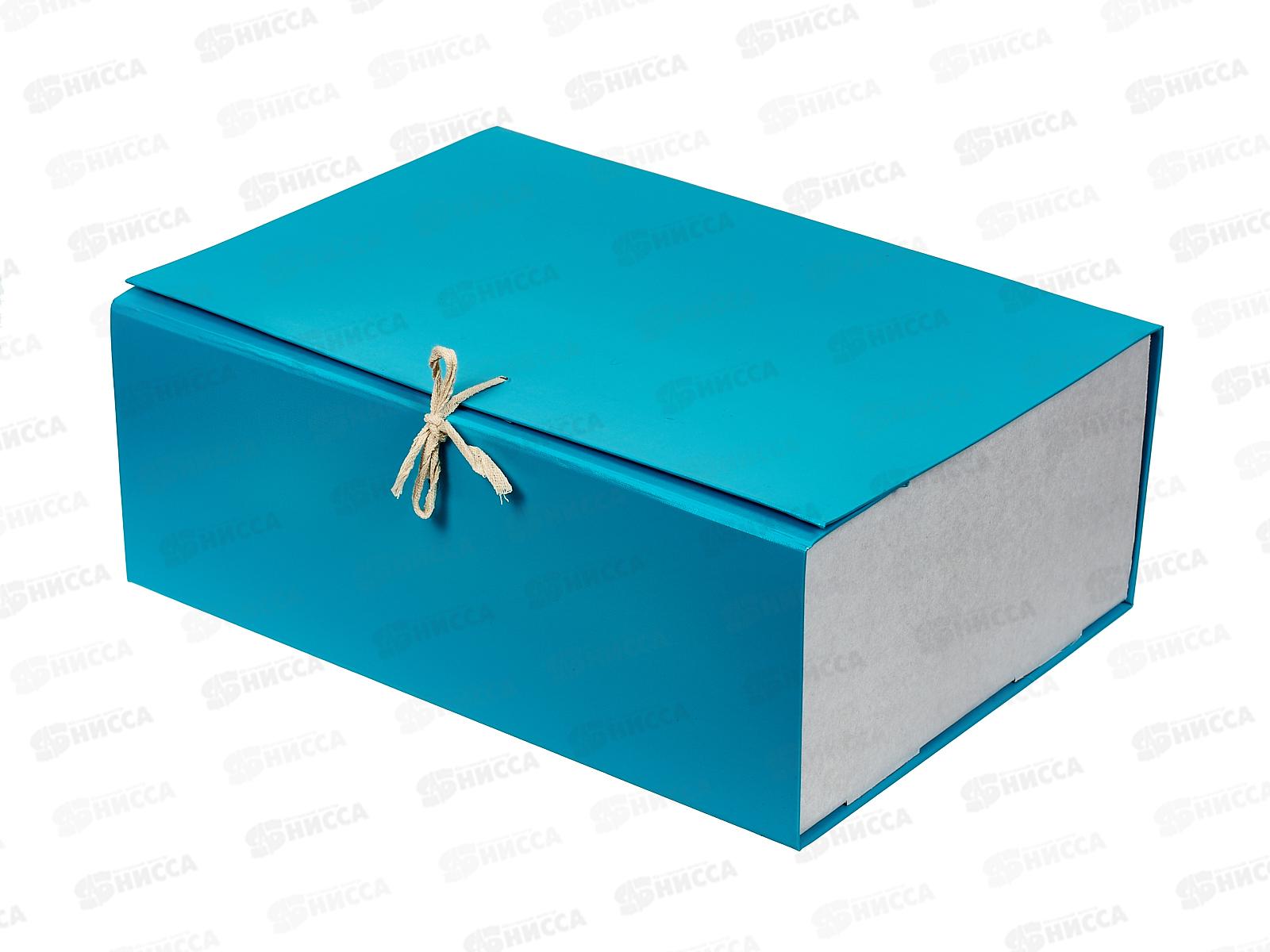 Папка арх. 12см Lamark складн.б/в.,бирюзовая, 0112 *5