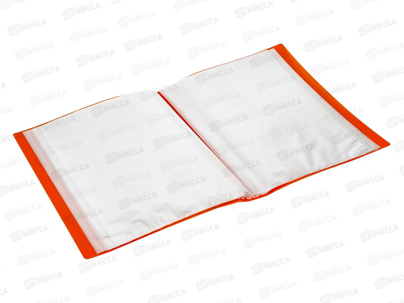 Папка с  мультифорами  80страниц LAMARK, НЕОН оранжевая, 0,80мм 0340 *6