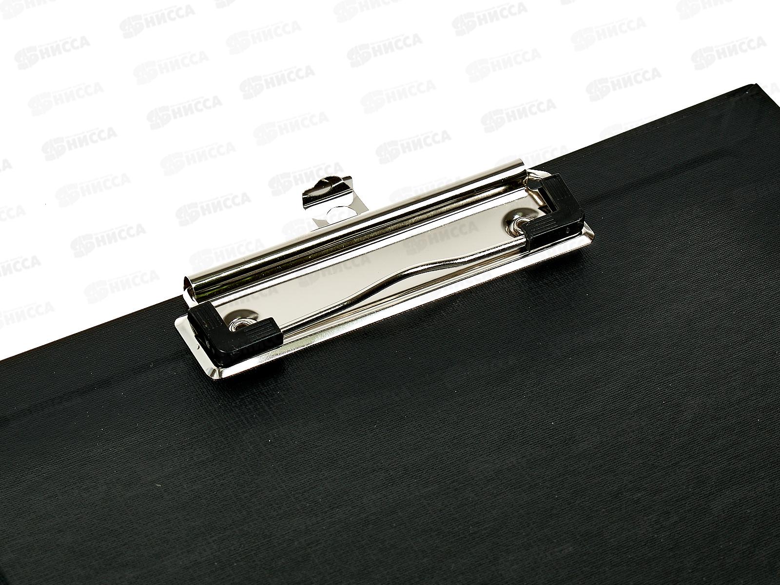 Папка-планшет LAMARK А4, черная, корешок 10мм 0627 *10