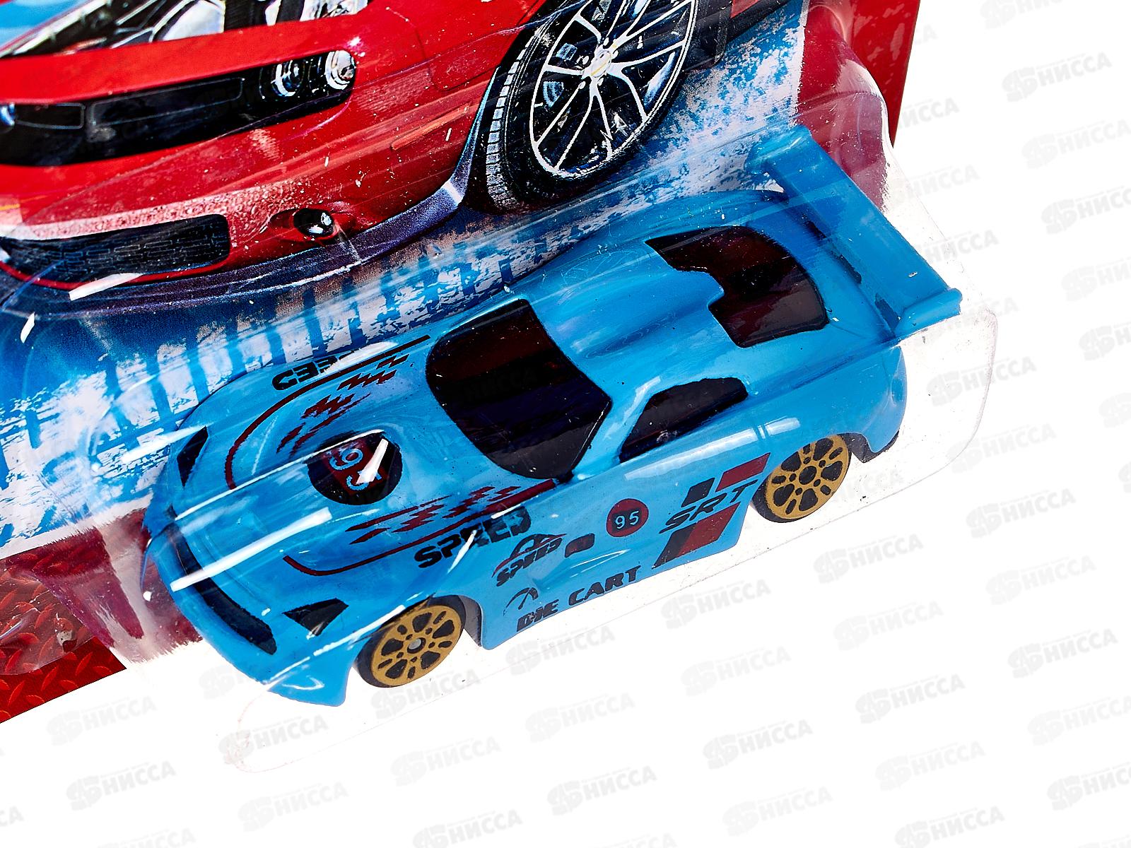 Машина &quotТЕХНОПАРК&quot металлическая  ROAD RACING Суперкар 7,5см,RR-7-415-R,359550