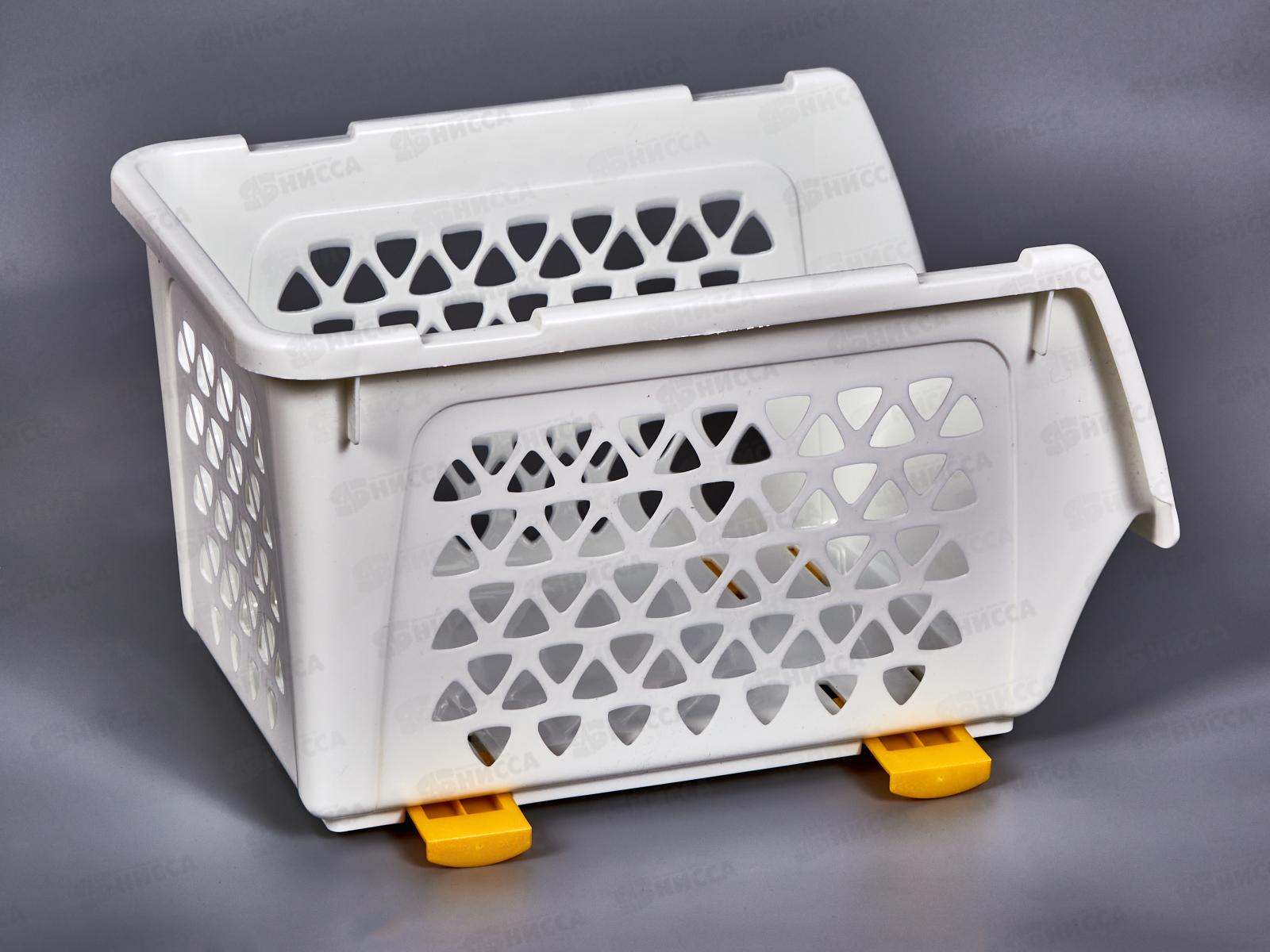 Ящик для овощей 10л Белый ИНТ*11