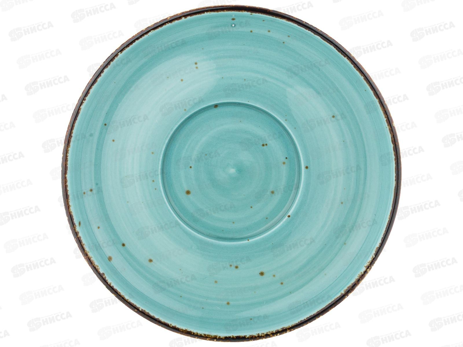 Чайная пара Bronco Nature Бирюзовый 350мл 263-1031 *24