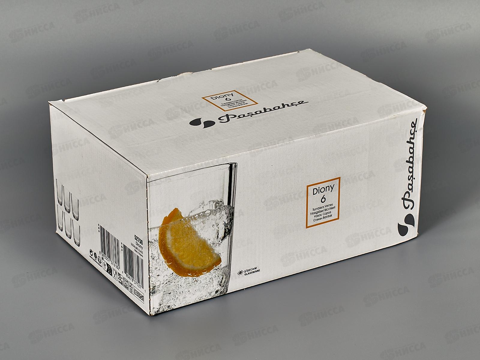 Набор стаканов Diony 265мл 6шт 52750