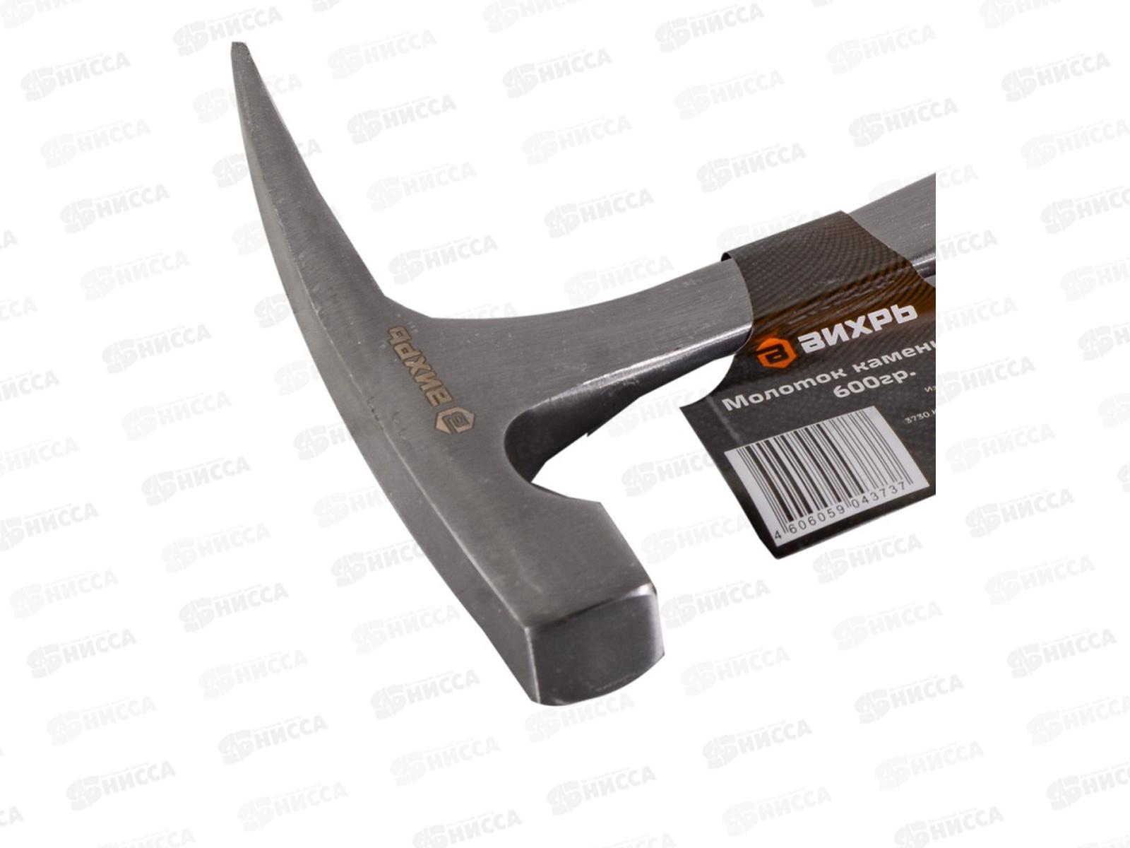 Молоток каменщика  600г цельнометаллический, двухкомпанентная рукоятка