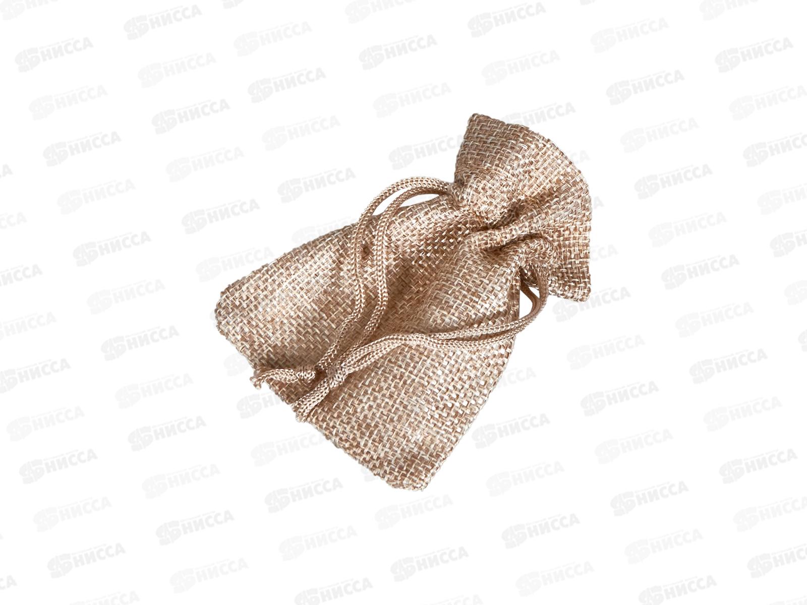 Мешок ткань-рогожка Basir, 7*9см MC-6710