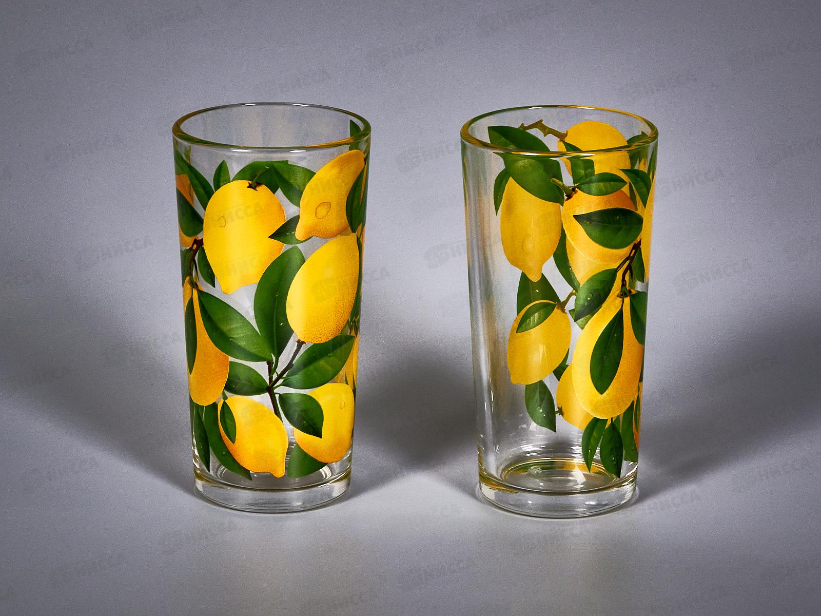 Набор стаканов 6шт 146-Д для сока Лимоны *4