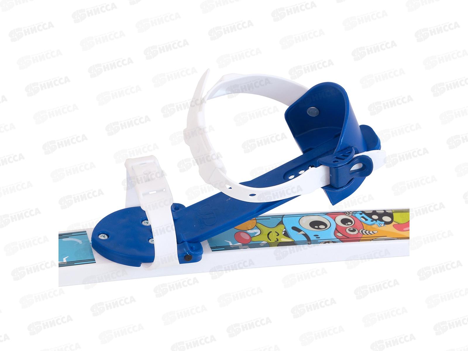 Лыжи детские &quotБыстрики&quot Мультяшки, с палками 90/90см  *12