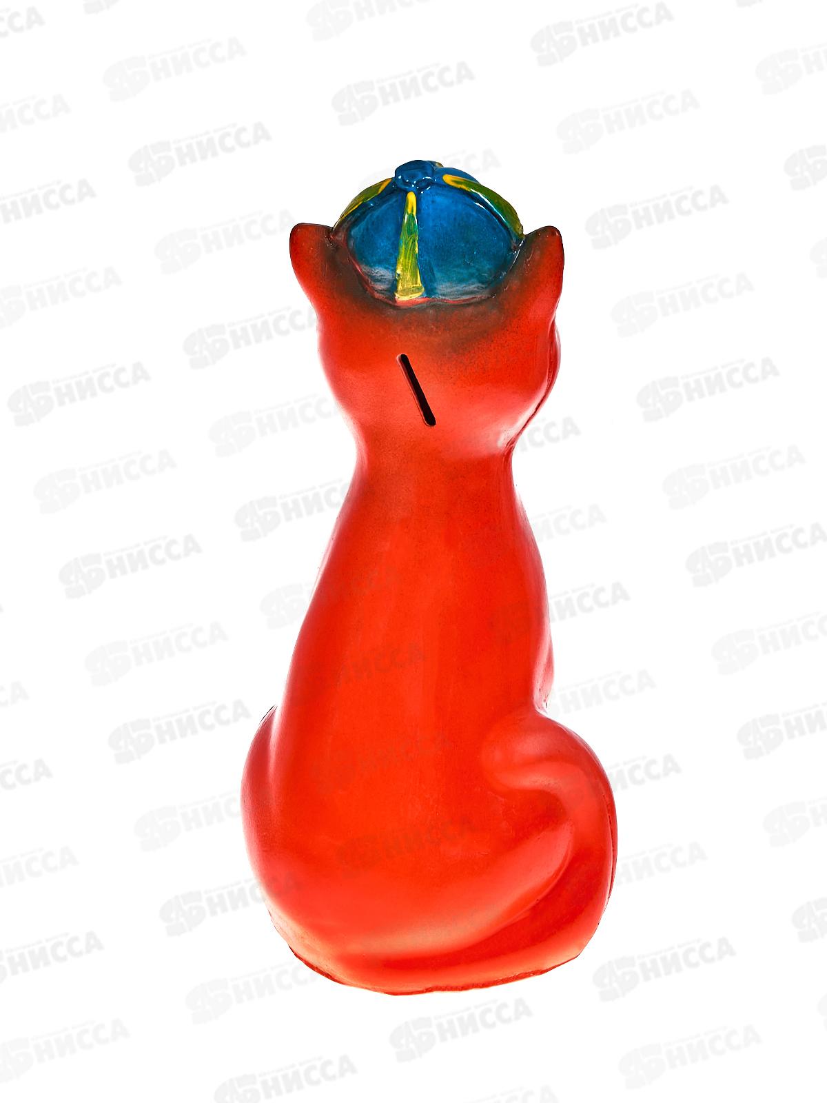 Копилка &quotКот в кепке&quot микс К-41